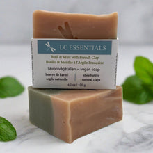 Load image into Gallery viewer, Basil &amp; Mint - Shea butter and French clays
