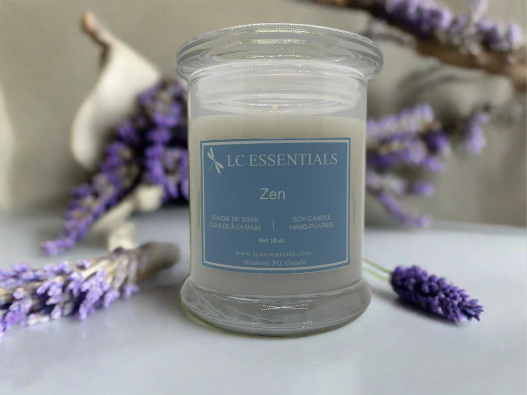 Elegant Soy Candle - Zen