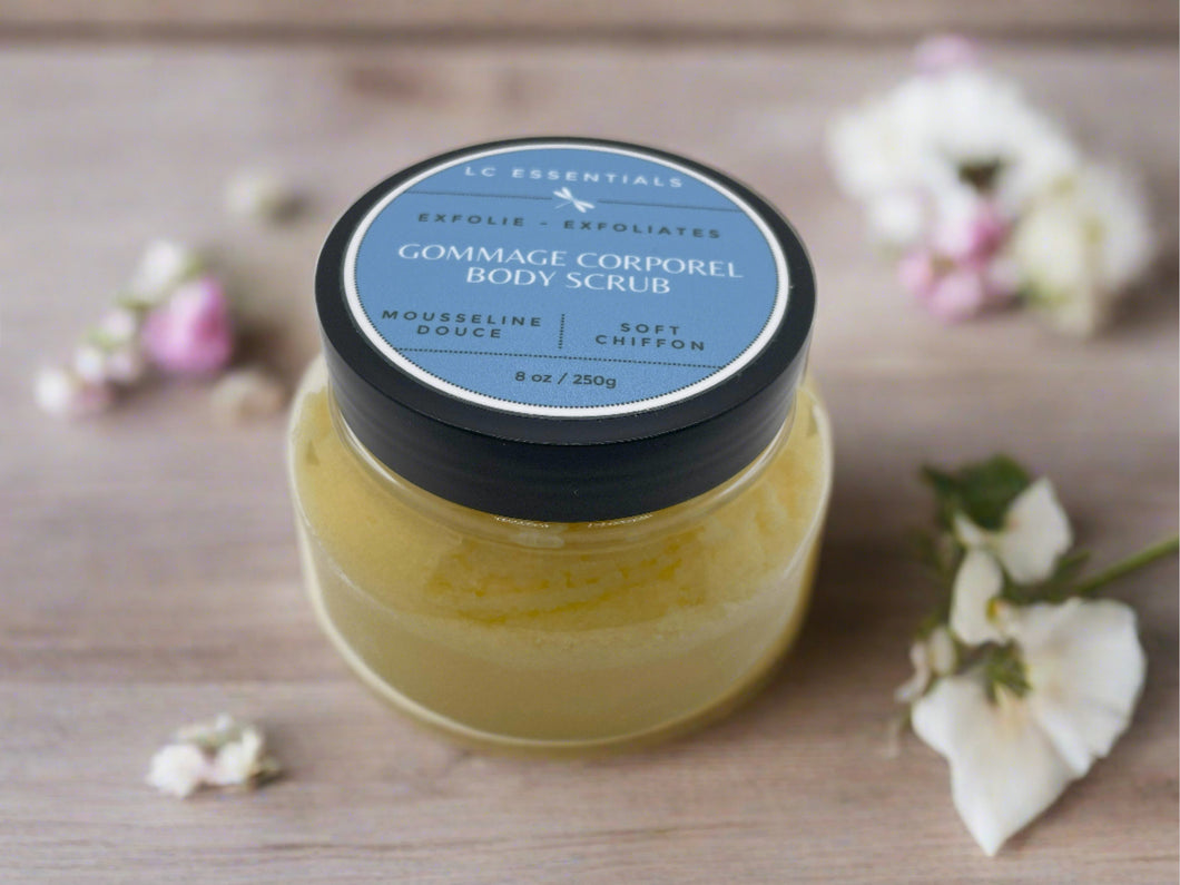 Body Scrub - Soft Chiffon with Shea butter