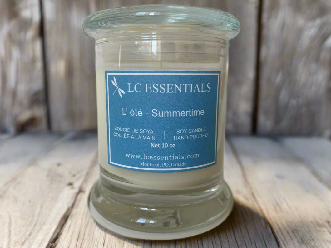 Elegant Soy Candle - Summertime