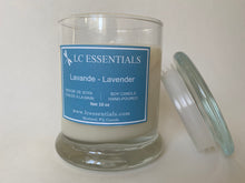 Load image into Gallery viewer, Status Soy Candle - Lavender 10 oz
